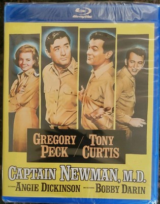 Captain Newman, M.D. (Brand New Sealed Blu-ray, 1963) Gregory Peck, Tony Curtis