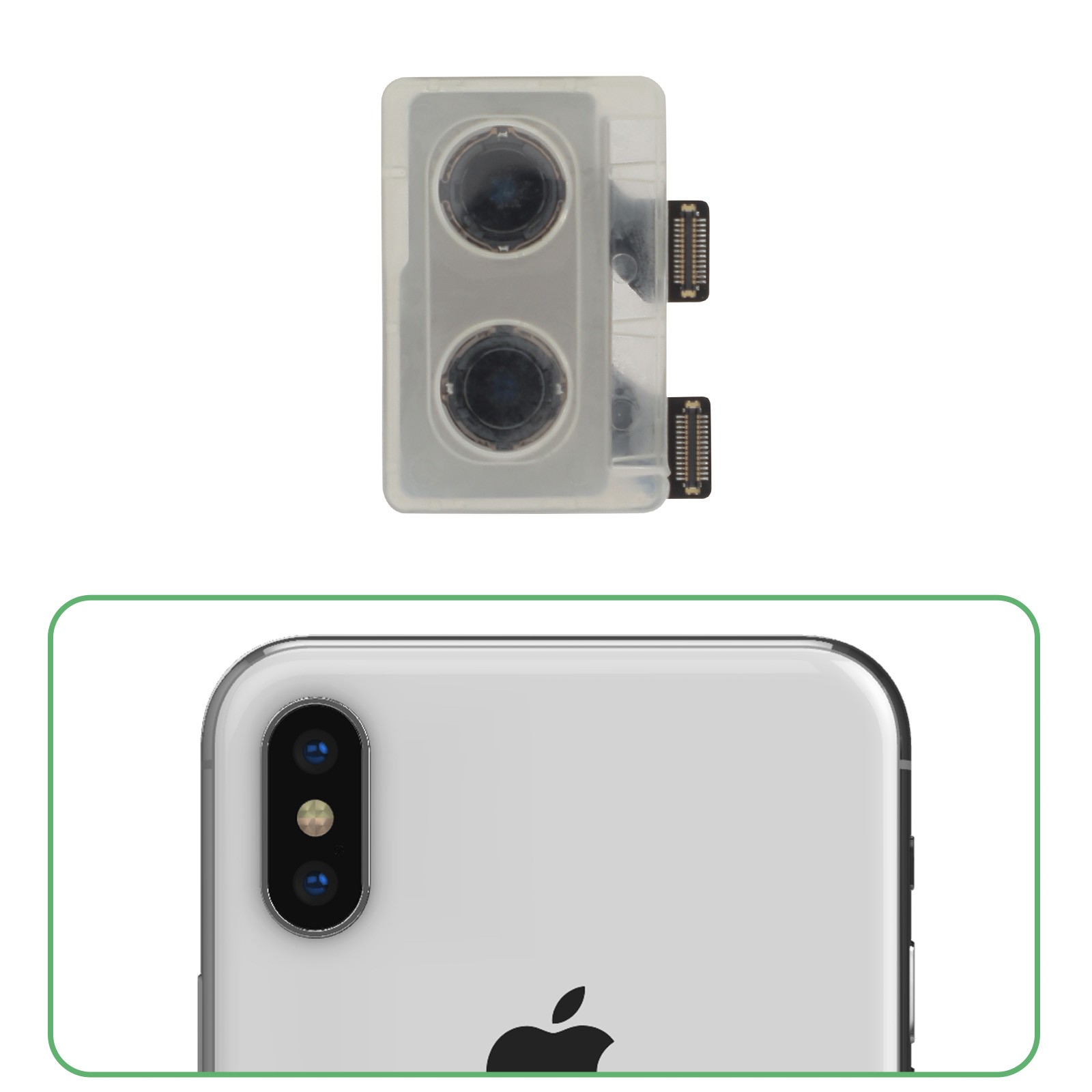 Caméra arrière iPhone X floue ? Réparez votre objectif avec ce module Relife