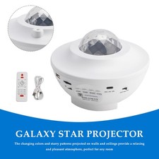 Projector Galaxy Starry Sky Night Light Ocean Star Party Lamp Bluetooth Remote B