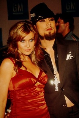 Dia Carmen Electra & Dave Navarro L.A. 24.02.2004 Slide 35mm L36-2-5-3