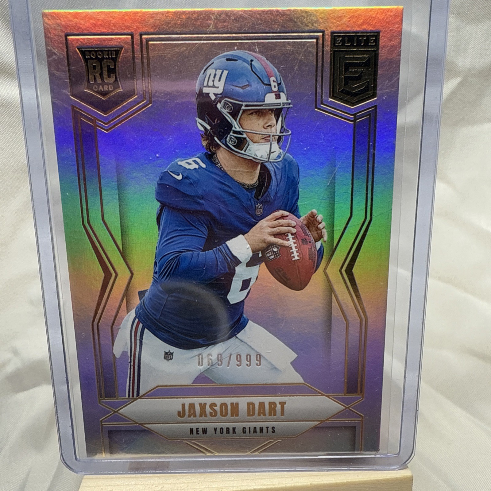 2025 Panini Donruss Elite - Rookies Jaxson Dart #103 /999 (RC)