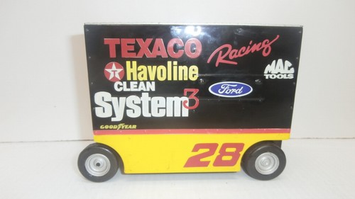 Davey Allison Texaco Havoline Pit Wagon Bank 1993 Racing Collectibles 1:16 Scale - Picture 4 of 6
