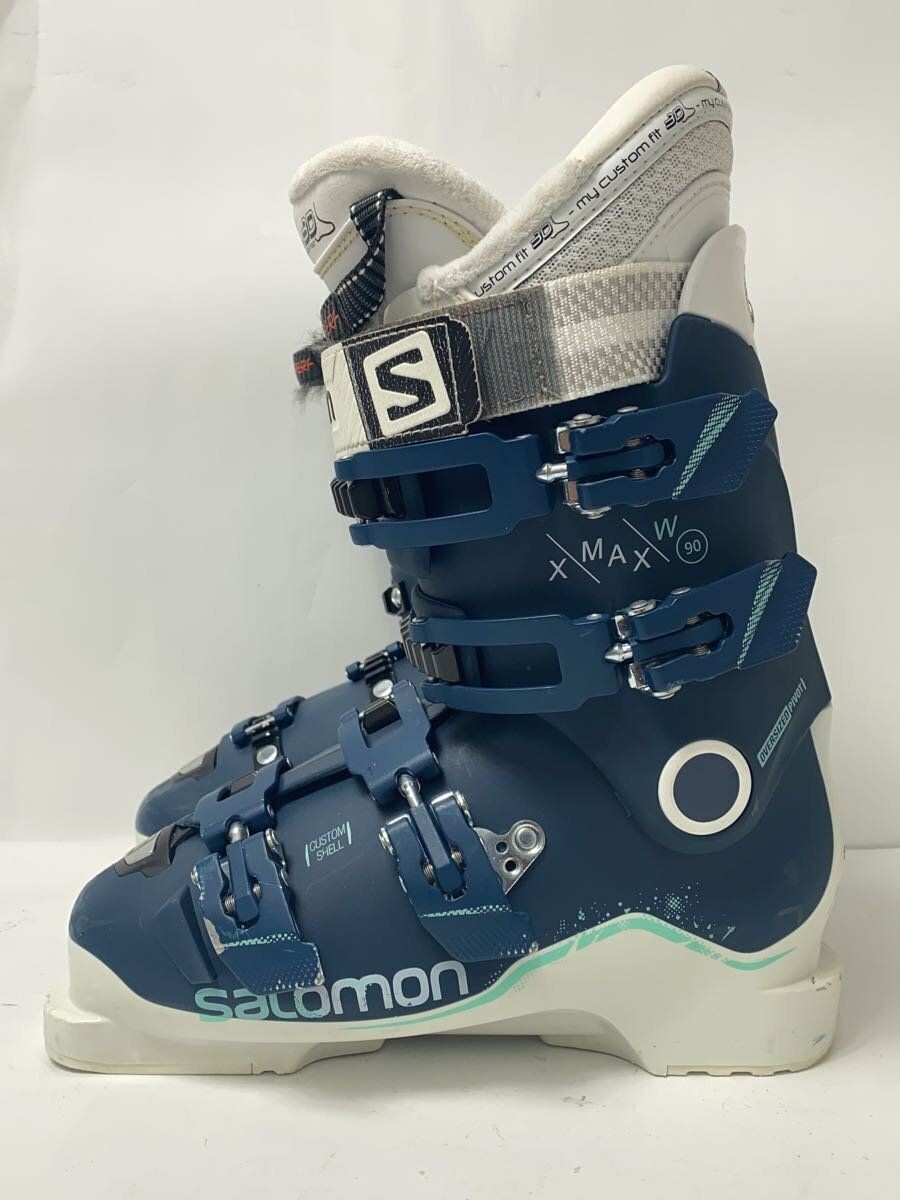 Scarponi da sci Salomon X Max W90 24 24 5 cm blu navy adulti usati