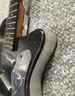 1957 1958 Danelectro U3 Black & Chrome Foil U-3 Lipstick Pickups Sparkle Black — photo 5