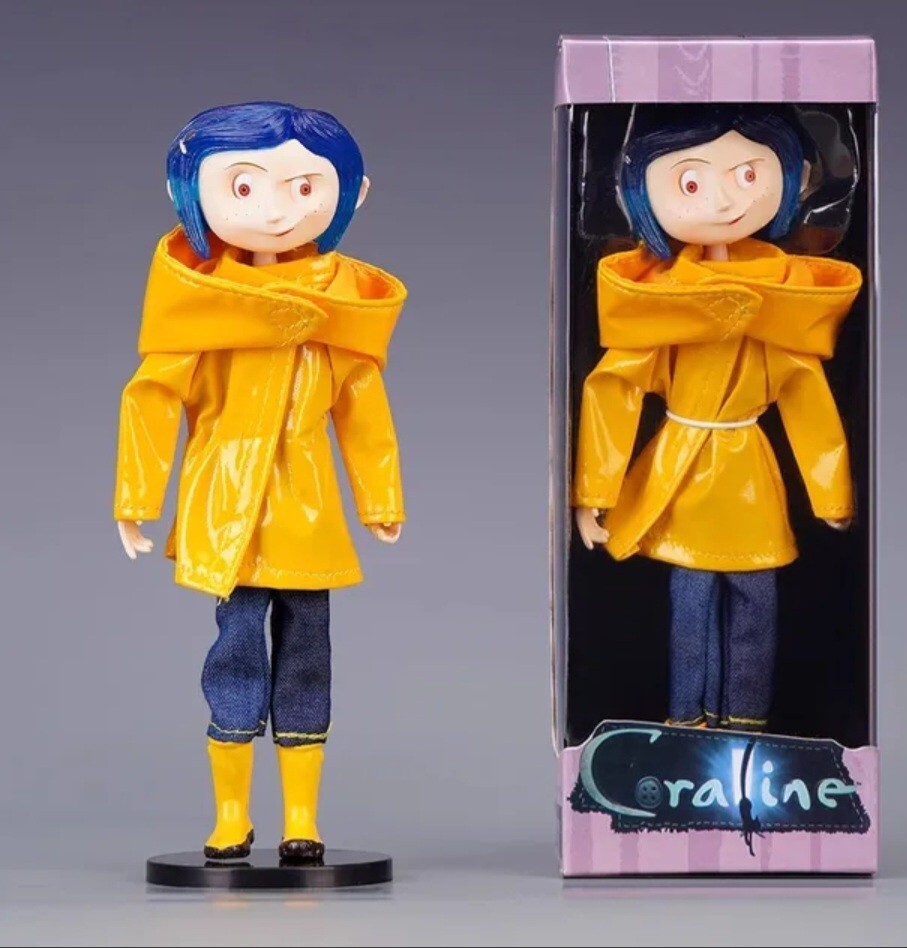 Coraline Bendy Doll Coraline En Pijama CORALINE BENDY ACTION
