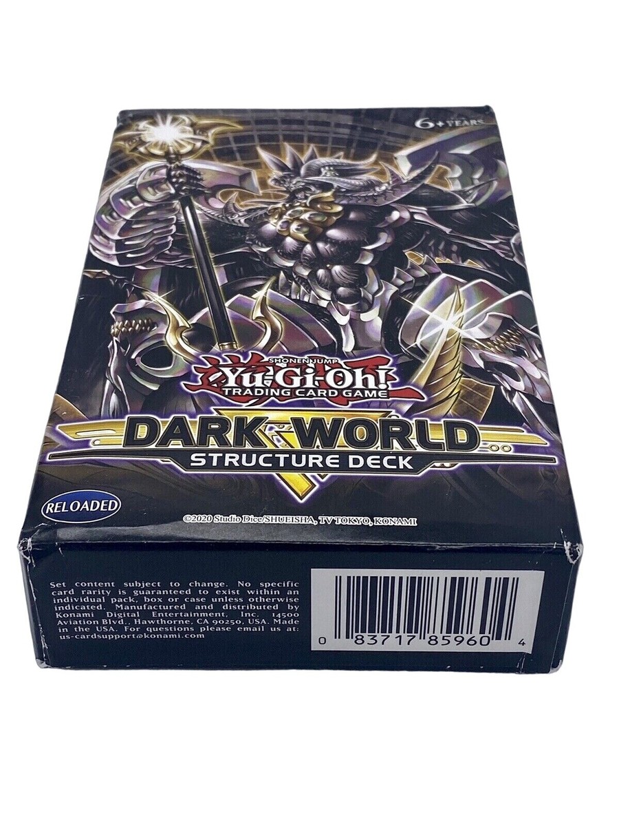 Yu-Gi-Oh! Dark World Structure Deck TCG 1st Edition Trading Card