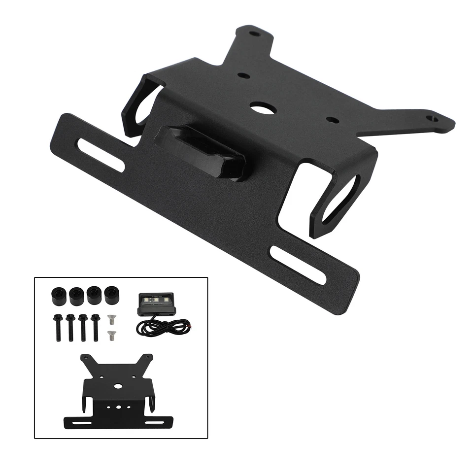 License Plate Holder Bracket fit for Suzuki SV650 ABS 2016~21 BLK A - Image 4 of 4