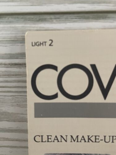 Cover Girl Clean Pressed Powder Compact w/ Mirror LIGHT 2 Vintage For Fair Skin - Picture 5 of 7