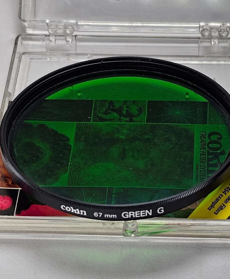 Cokin 67mm Green G Glass Lens filter Coated Color Conversion E-67 France - Image 4 of 4