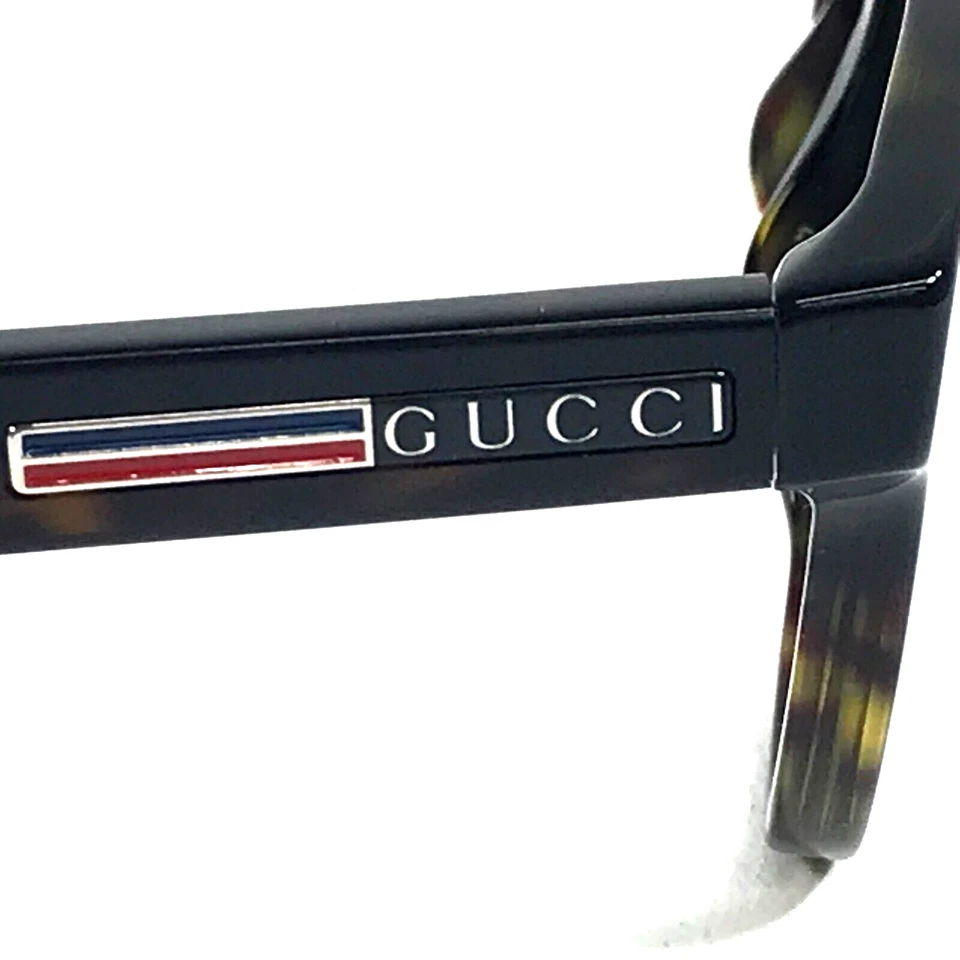 Monturas para gafas Gucci GG0827O 002 tortuga oscura borde completo redondo 48-20-145 Foto 4 de 4