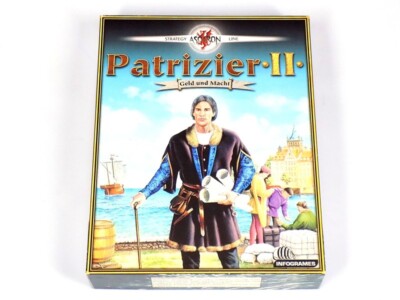 [PC CD-Rom] Ascaron: Patrizier 2 - Geld und Macht - komplette Box