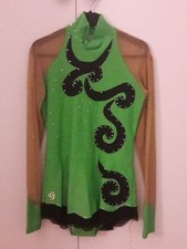 Body ginnastica ritmica/pattinaggio artistica competizione ragazza 10/12 anni