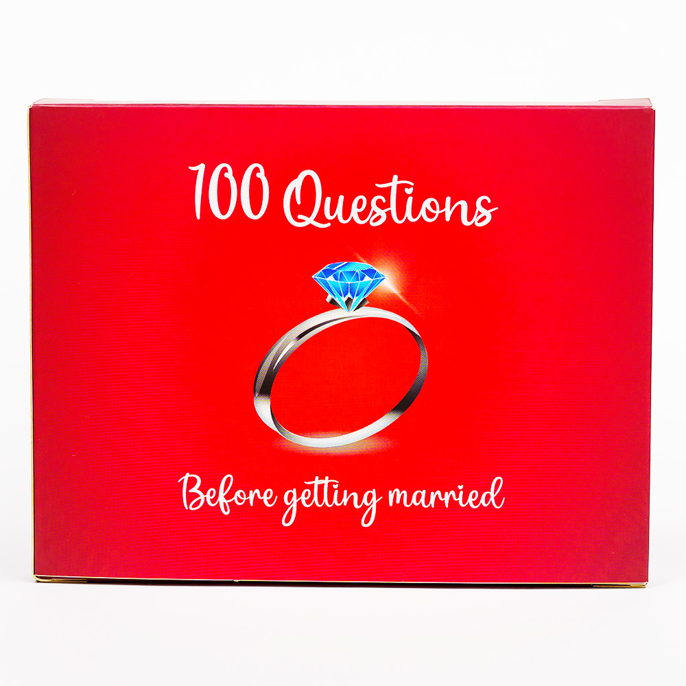 100 Questions Before Getting Married | Couples Quiz Game for Engaged & Newlywed