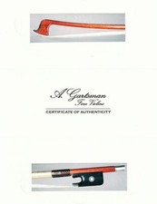 A fine French certified violin bow by Georges Barjonnet, 1970,VERY Nice