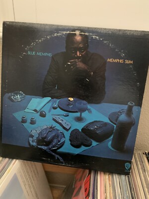 Memphis Slim, Blue Memphis, Warner Bros. WS 1899, 1971, Electric Blues, INSERT