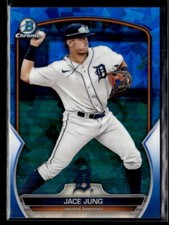 Jace Jung - 2023 Bowman Chrome Sapphire Edition #BCP-53 Detroit Tigers