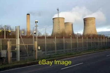 Photo 6x4 Milton Road Didcot Power Station security fence Behind the fenc c2011