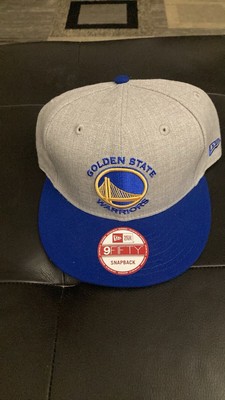 Grey Golden State Warriors New Era 9fifty Snapback