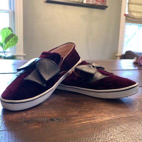 Black Bow Slip-On Sneakers | eBay