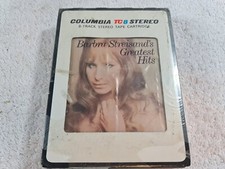 Barbra Streisand- Barbra Streisand  s Greatest Hits 8-track tape- Factory Sealed 