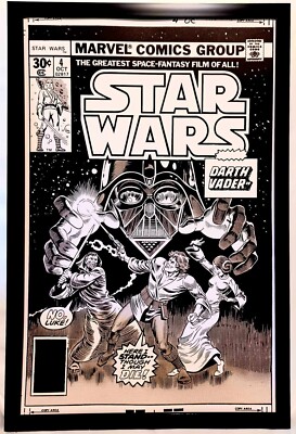 Star Wars #4 by Howard Chaykin 11x17 Art Poster Print Marvel
