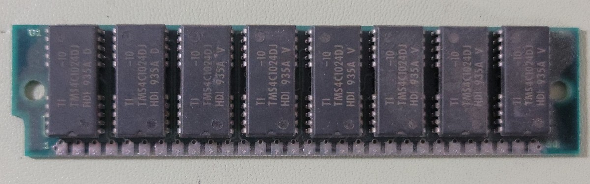 Texas Instruments TWI95018 TMS4C1024DJ SIMM RAM , 30-Pin | eBay