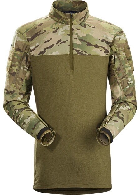 ARC'TERYX Camicia uomo Arc’teryx Leaf Assault LT nuova con etichetta taglia S Multicam manica lunga