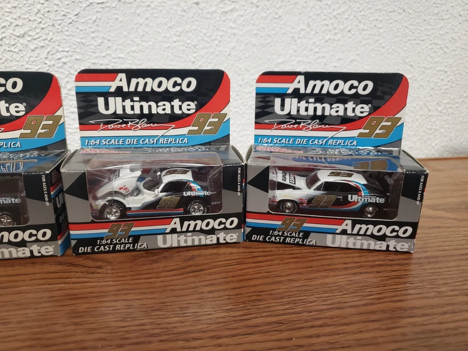 Toys - Die Cast Racing Cars Amoco Ultimate Racing Champions 1/64 Scale Lot of 4 - Image 3 of 4