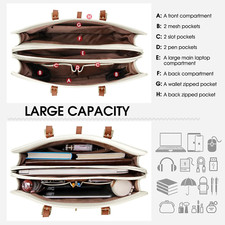 Borsa Porta Pc Pollici NUBILY Borse Grande Donna Borsa