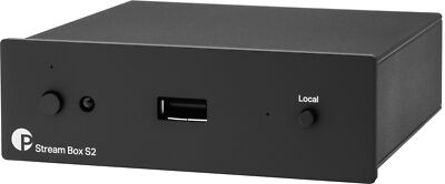 Pro-Ject Stream Box S2 Streaming Netzwerk Player Schwarz