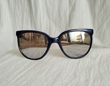 Vintage SKI OPTICS JAPAN Blue Retro Mirror 80's Ski Sport Sunglasses SMALL