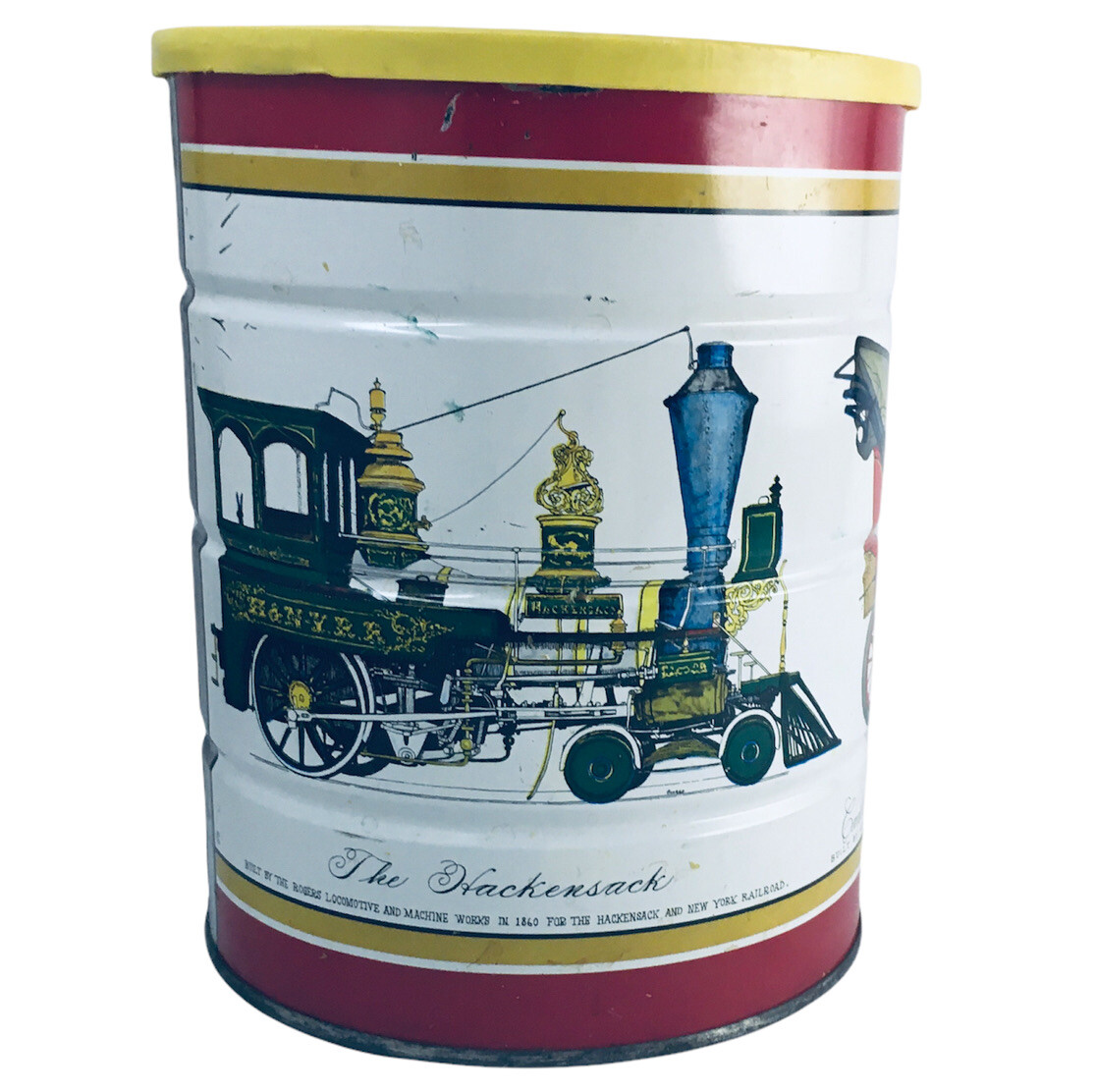 Vtg Chase & Sanborn Automobile Art Print Coffee Can Cadillac Cars