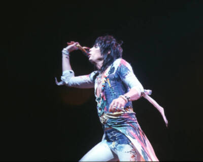 Steven Tyler of the band Aerosmith performs in Los Angeles 1987 OLD PHOTO 17