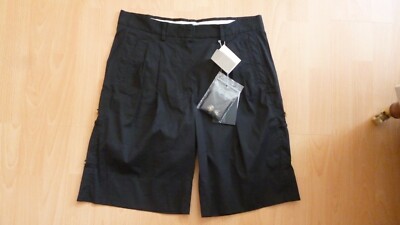 Shorts Bermudas Kurze Hose   SPORTMAX by MAX MARA   Gr.38  schwarz  Baumwolle
