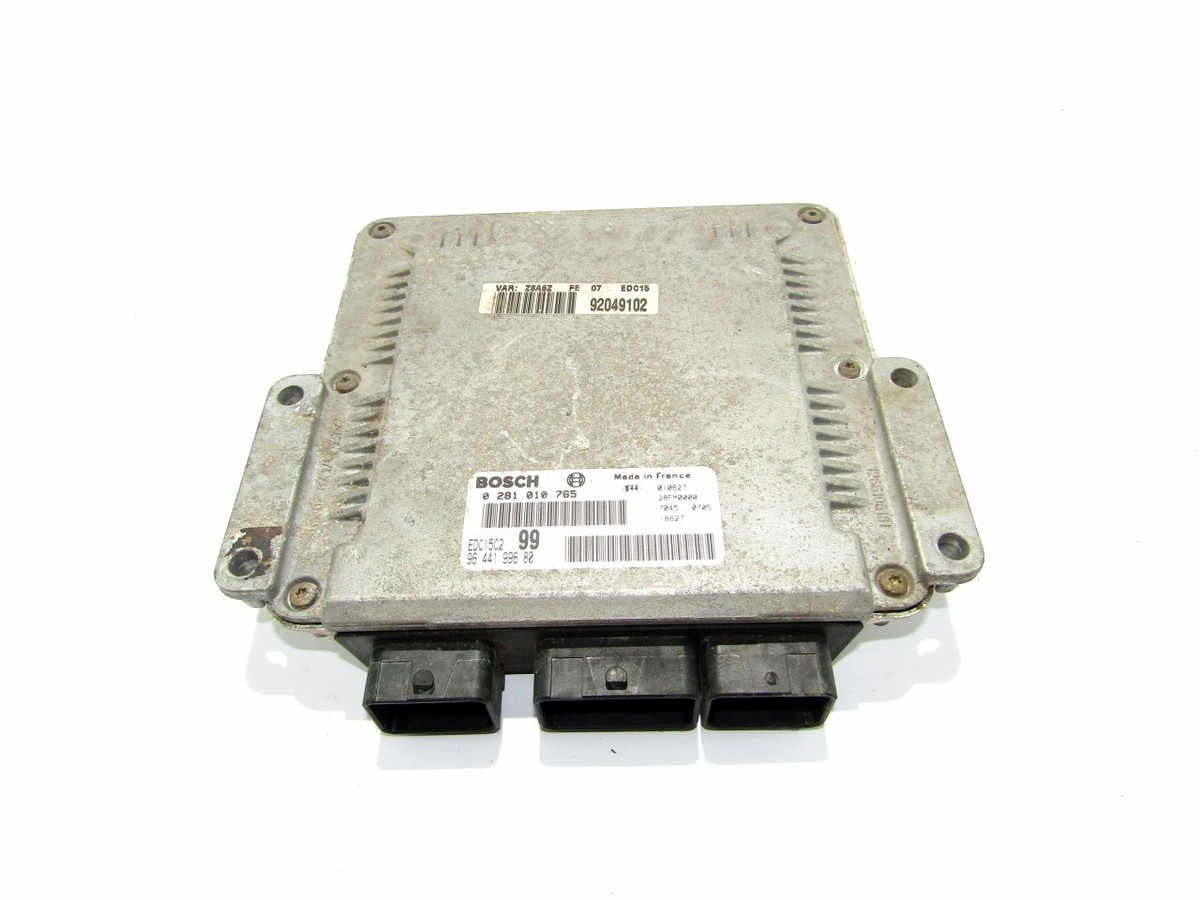 Peugeot 607 2.2 D 0281010765 9644199680 Motorsteuergerät COMPUTER  