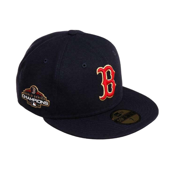2018 MLB World Series Gold Champions Boston Red Sox New Era