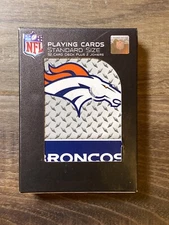 Denver Broncos Football NFL Team Standard 52 Card Deck Plus 2 Jokers