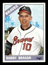 Bobby Bragan 1966 Topps #476 Atlanta Braves VG