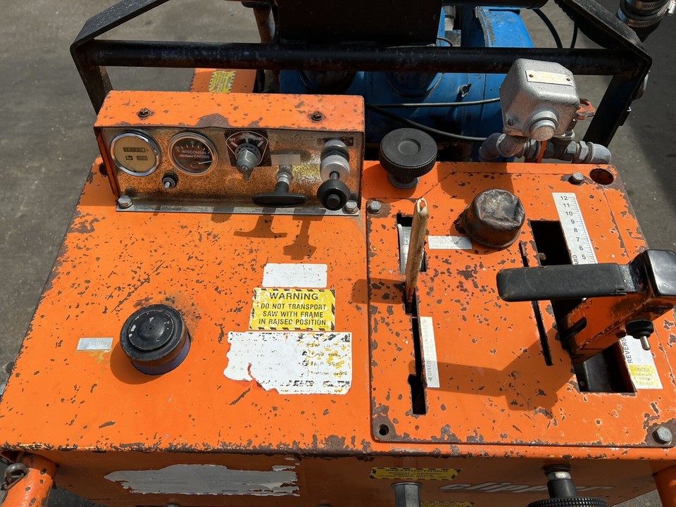 Norton Clipper WALK BEHIND CONCRETE SAW | eBay