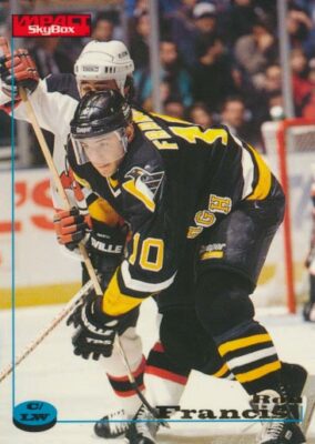 1996-97 Skybox Impact #100 RON FRANCIS - Pittsburgh Penguins