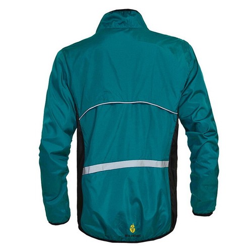 Giacca Ciclismo Adulti Uomo Riflettente Antivento MTB Bici Abbigliamento Sportivo - Foto 24 di 24