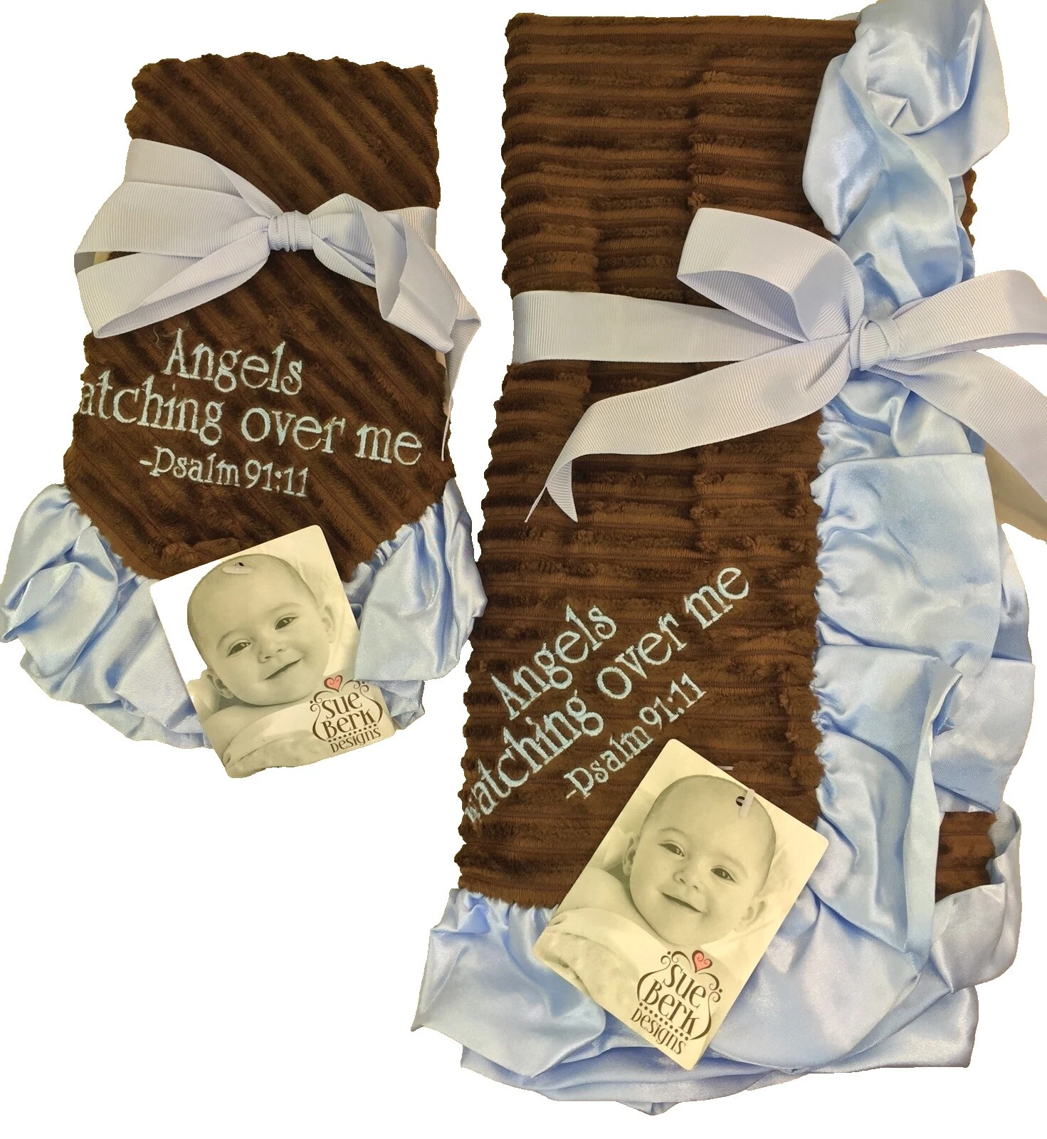 Baby Boys' Cotton Blend Religious Nursery Blankets & Throws