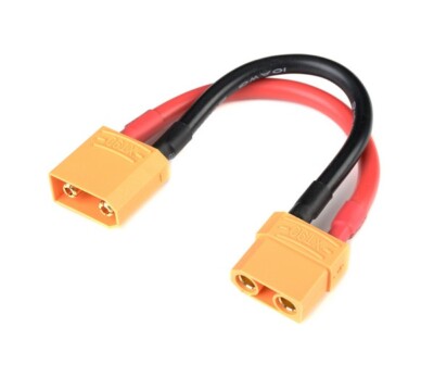 Revtec GF-1311-020 Power Verlängerungskabel XT-90 10AWG Silikon Kabel 12cm 1 St