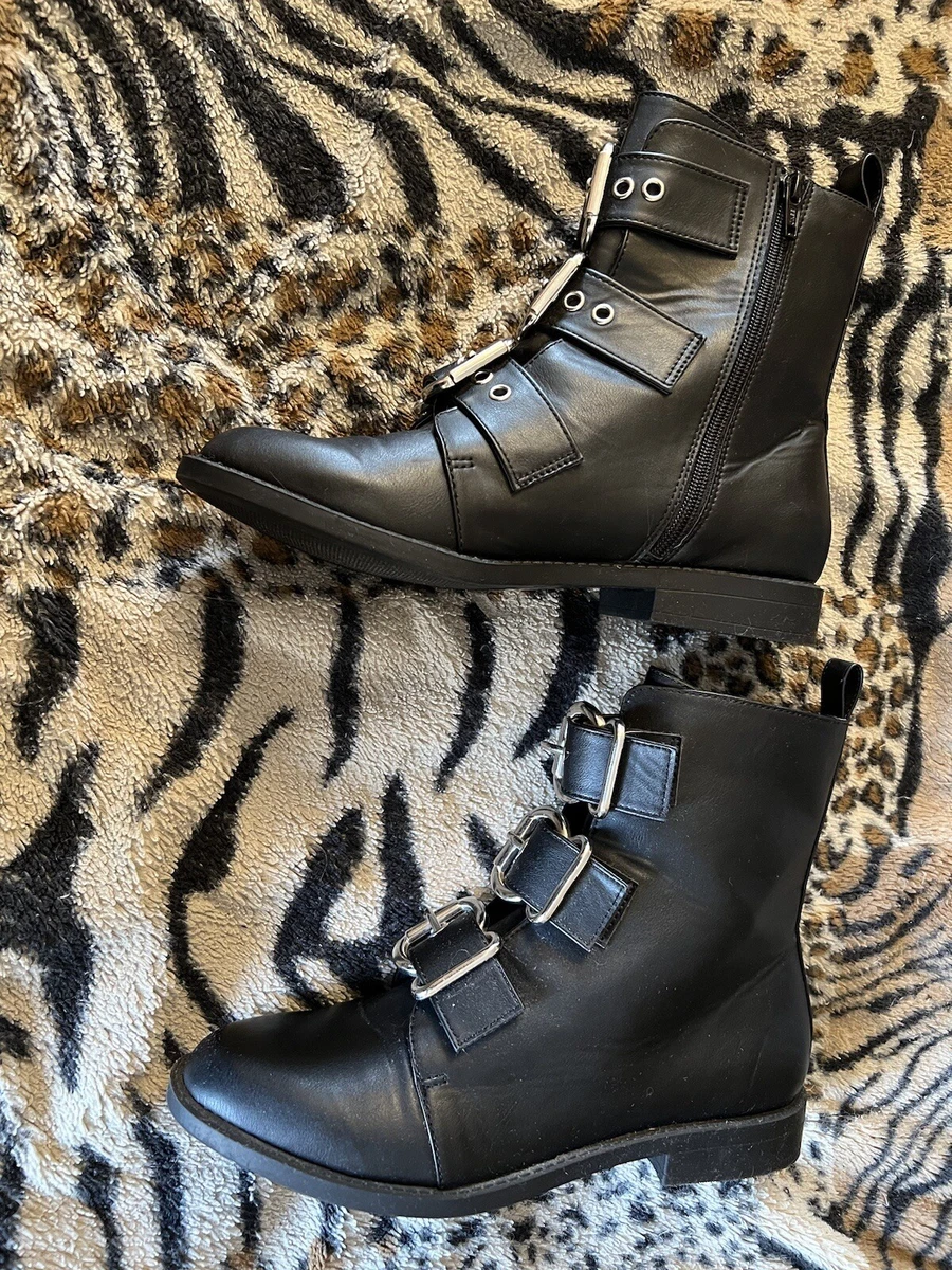 H & m divided ankle deals boots