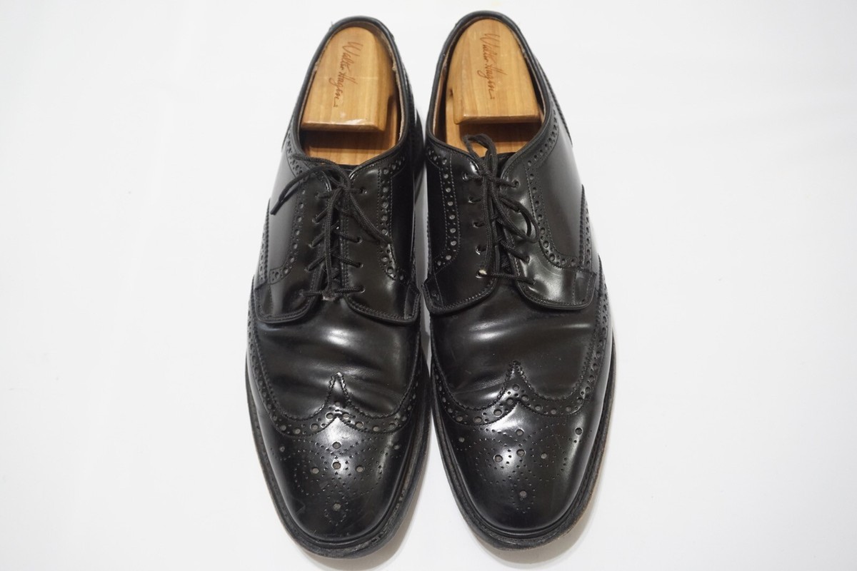 Paul Stuart Stuarts Choice Black Wing Tip Broque Mens Dress  display picture 1