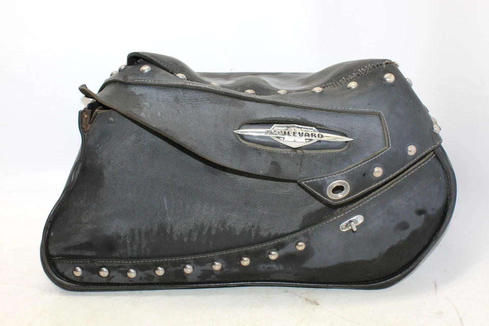 Alforja de equipaje de carga lateral Suzuki Boulevard VL1500T 2007 compartimento Foto 2 de 4