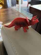 Plastic Dinosaur Triceratops 5.5 Length