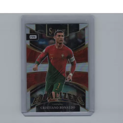 2022-23 Panini Select FIFA - Equalizers #21 Cristiano Ronaldo