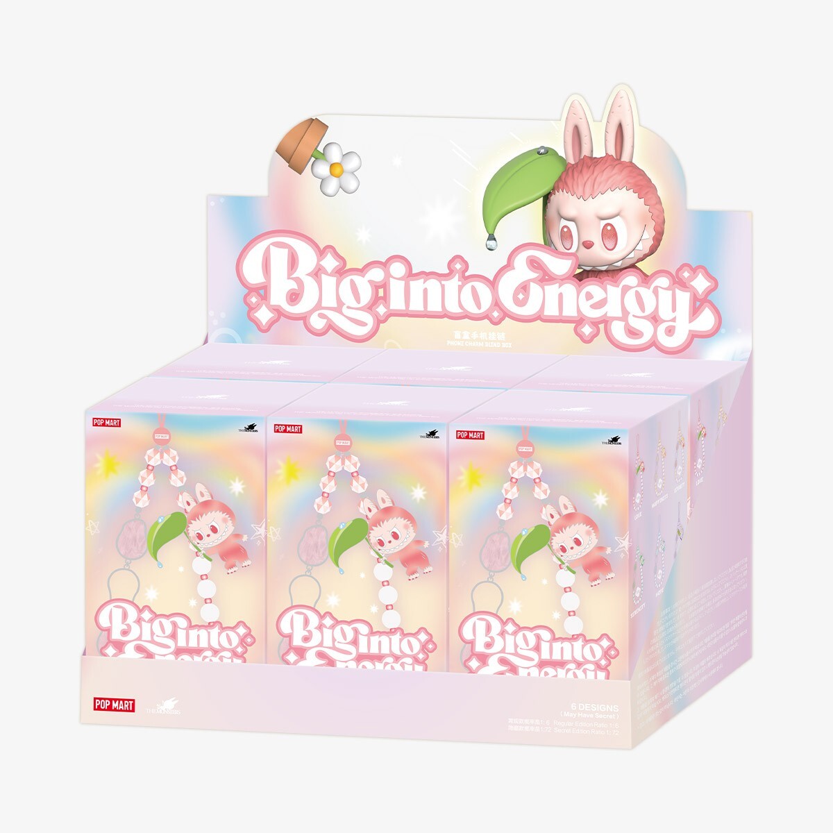 Authentic Pop Mart Labubu The Monsters Big into Energy Series