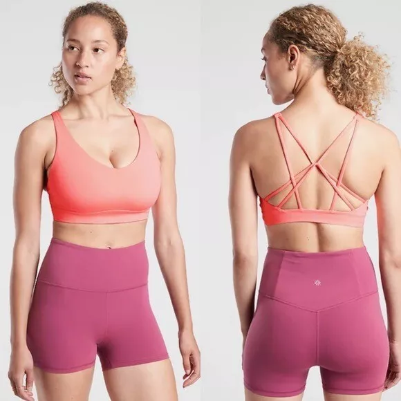 Athleta sports bra high best sale impact